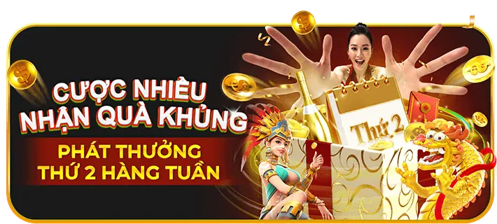Trò chơi nổ hũ thần thoại PKWIN với giải độc đắc lũy tiến